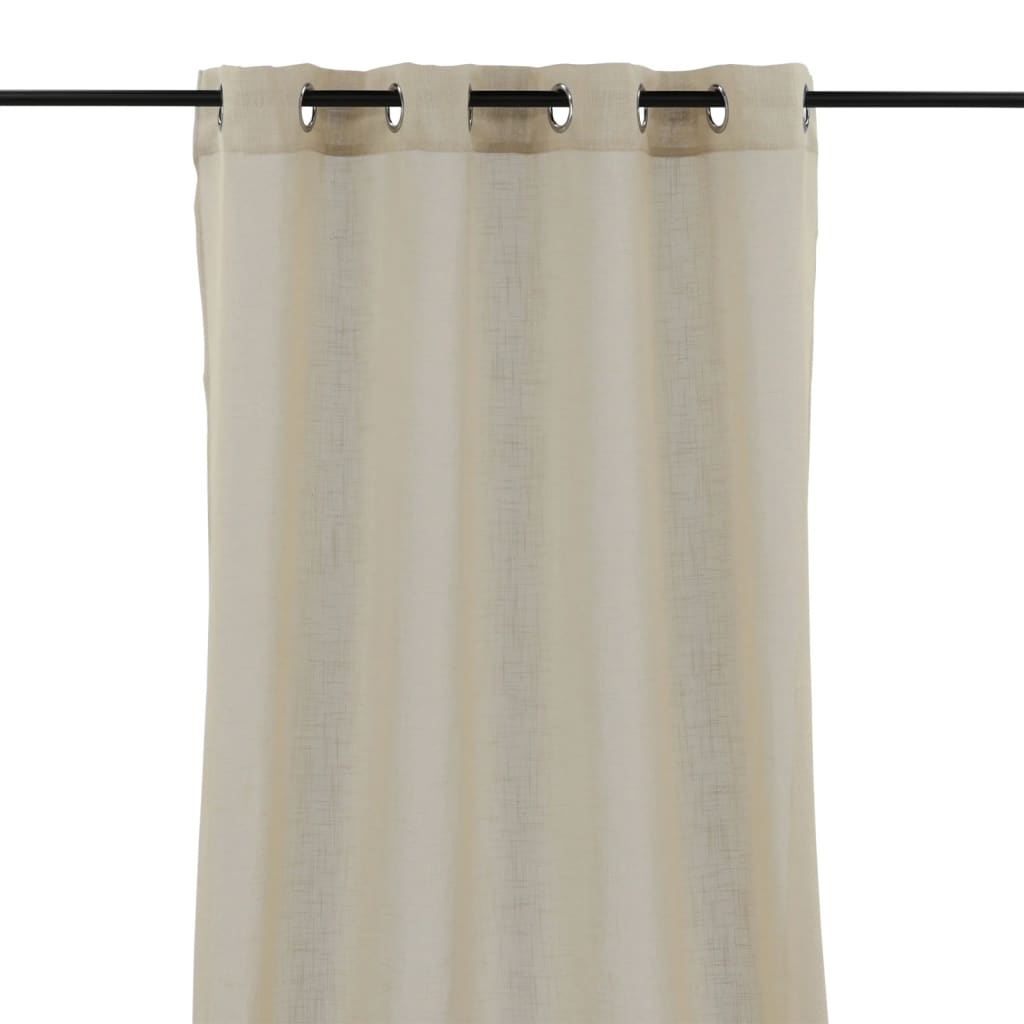 Gordijn Kaya 240x140 cm polyester beige