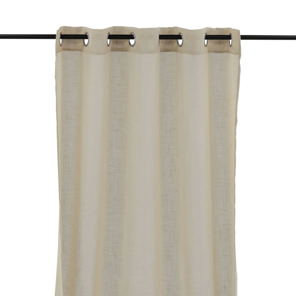 Gordijn Kaya 240x140 cm polyester beige