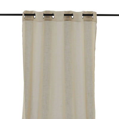 Gordijn Kaya 240x140 cm polyester beige