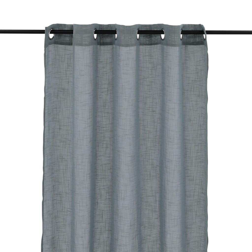 Gordijn Kaya 240x140 cm polyester lichtgrijs