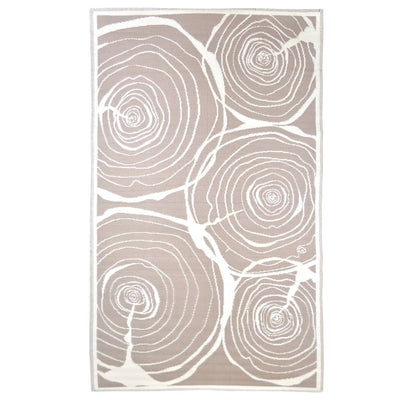 Esschert Design Buitenkleed jaarringen 240x150 cm
