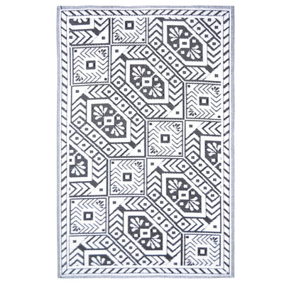 Esschert Design Buitenkleed ruit 182x122 cm