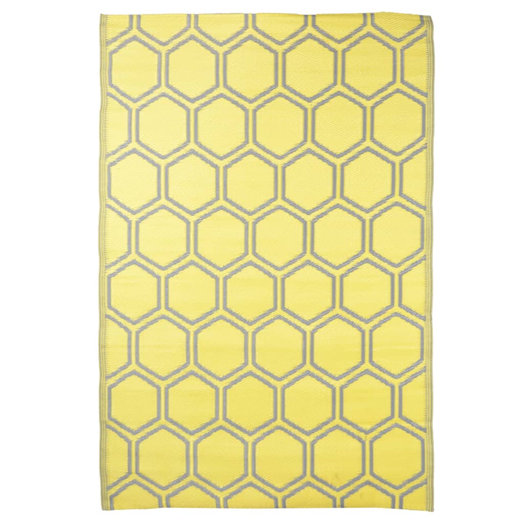 Esschert Design Buitenkleed honingraat 182x122 cm
