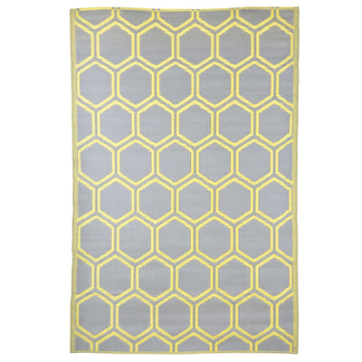 Esschert Design Buitenkleed honingraat 182x122 cm