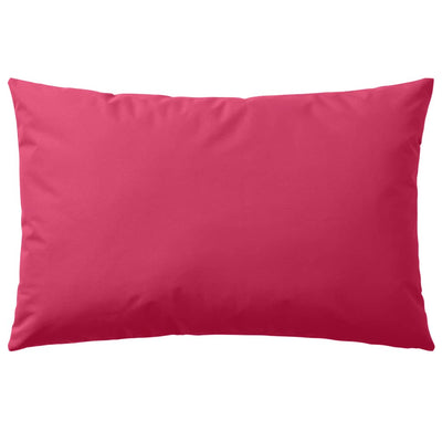 Buitenkussens 60x40 cm roze 2 st