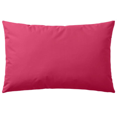 Buitenkussens 60x40 cm roze 4 st