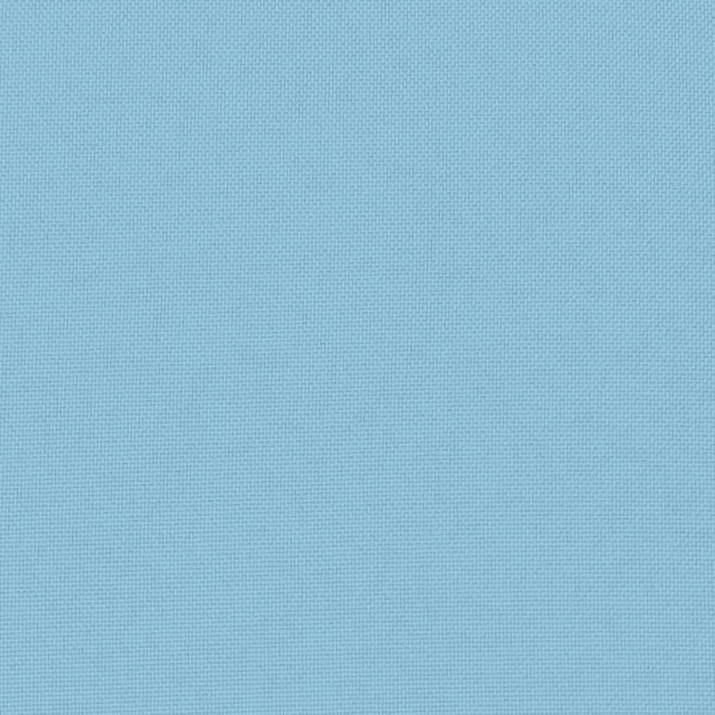 Buitenkussens 45x45 cm lichtblauw 4 st