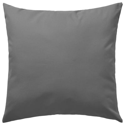 Buitenkussens 45x45 cm grijs 4 st