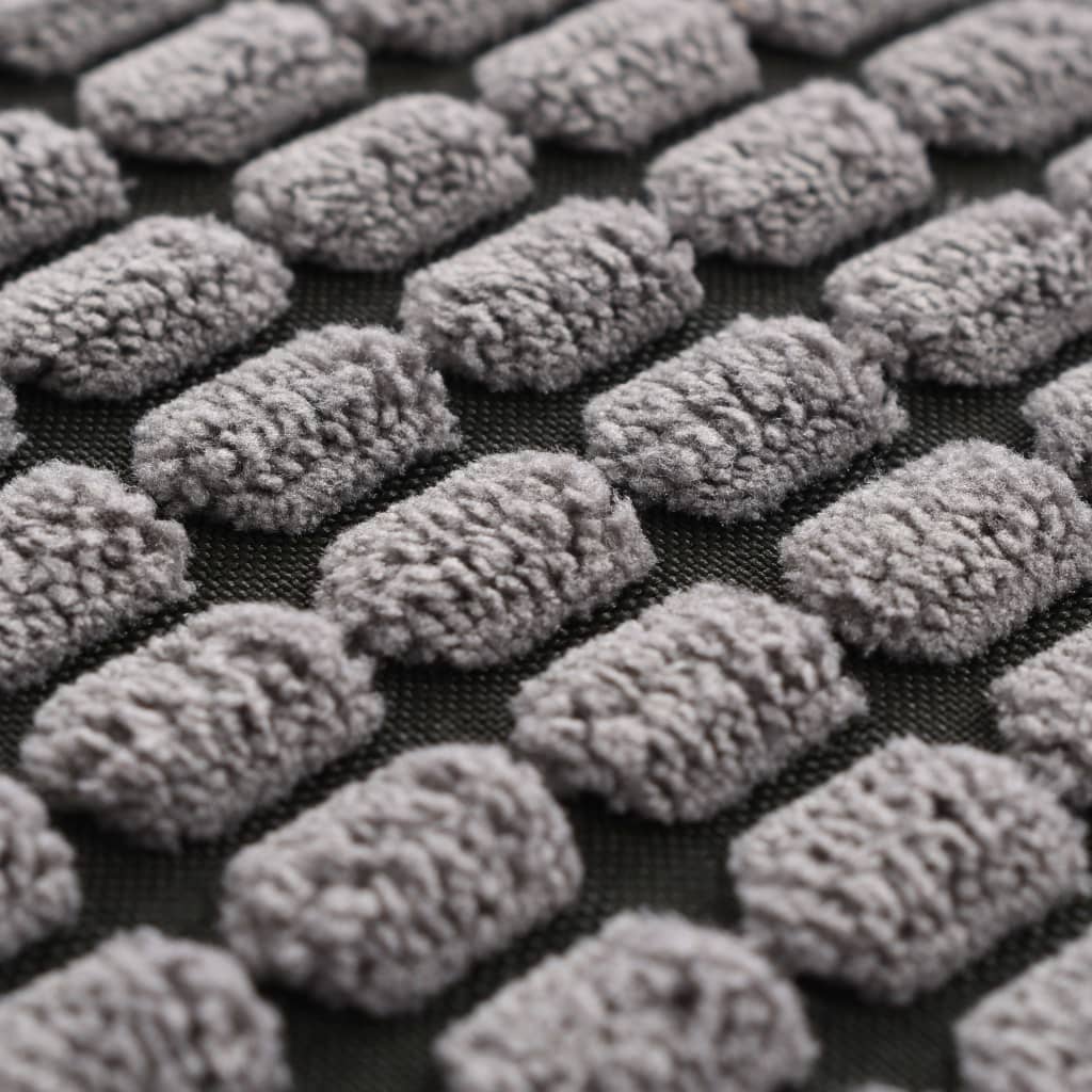 Sierkussenset 45x45 cm velours grijs 2-delig