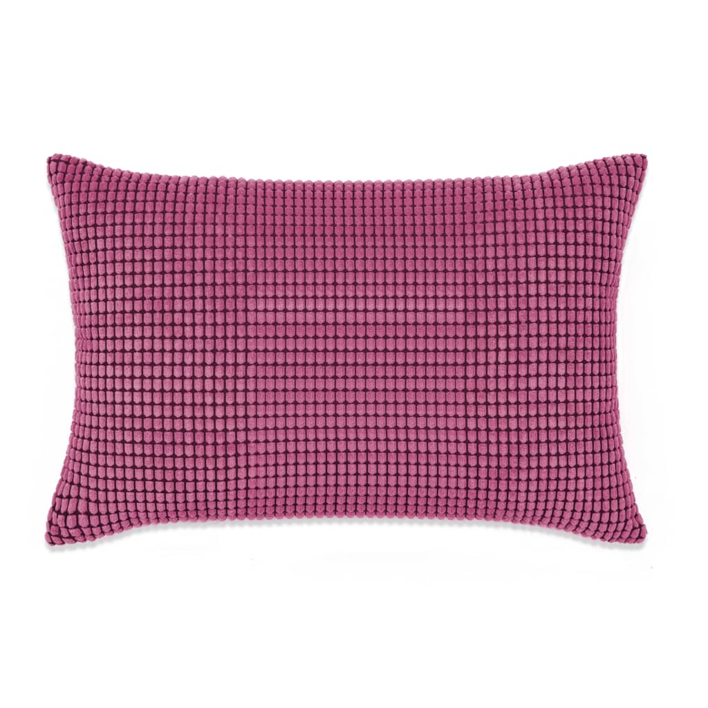 Sierkussenset 40x60 cm velours roze 2-delig