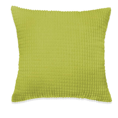 Sierkussenset 60x60 cm velours groen 2-delig