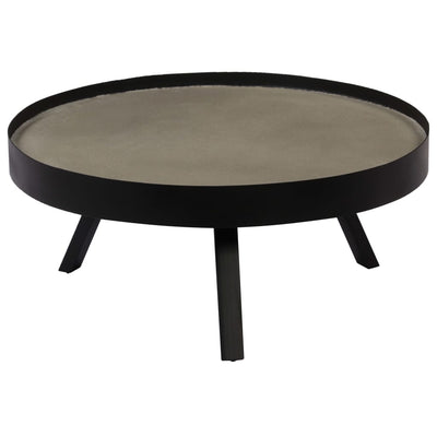 Salontafel met betonnen tafelblad 74x32 cm