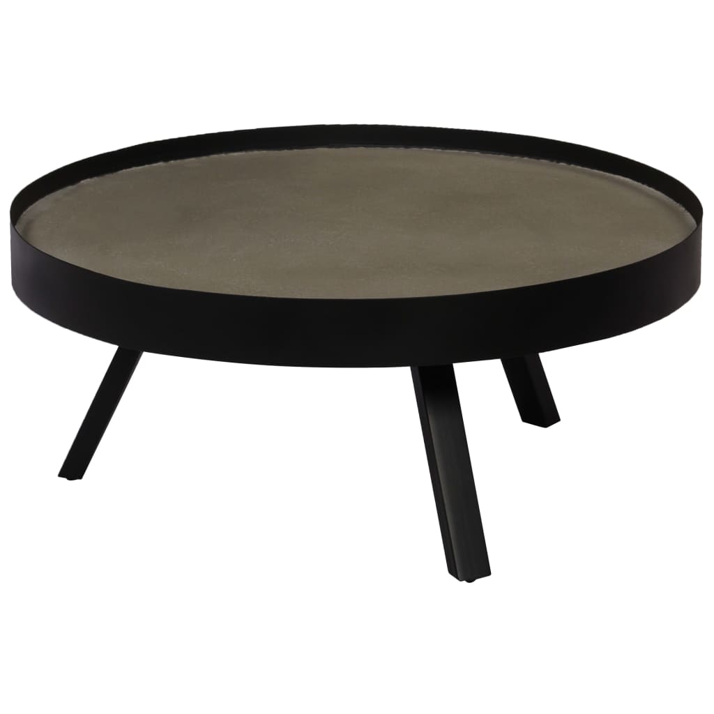 Salontafel met betonnen tafelblad 74x32 cm