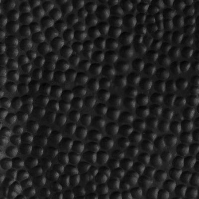 Salontafel 70x30 cm gehamerd aluminium zwart