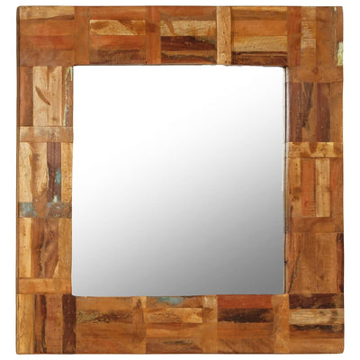 Wandspiegel Kerock 60x60 cm massief gerecycled hout
