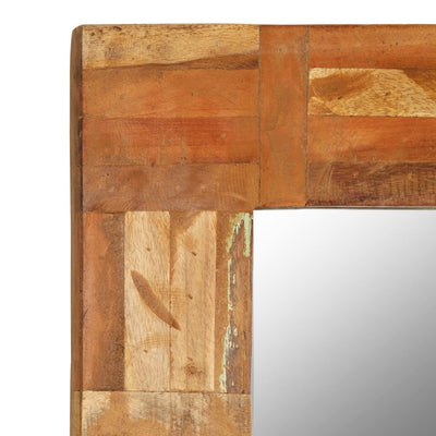Wandspiegel Kerock 60x60 cm massief gerecycled hout