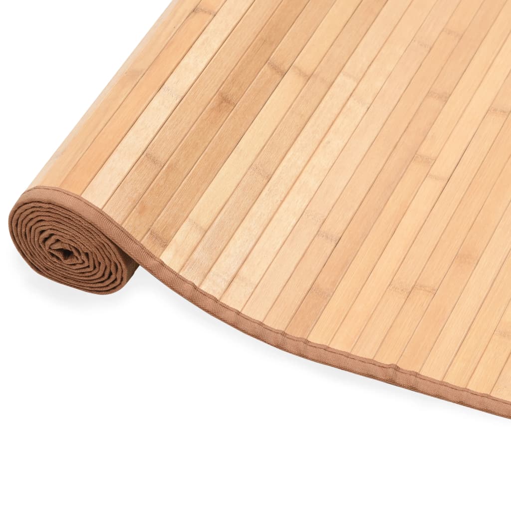 Tapijt 80x300 cm bamboe bruin