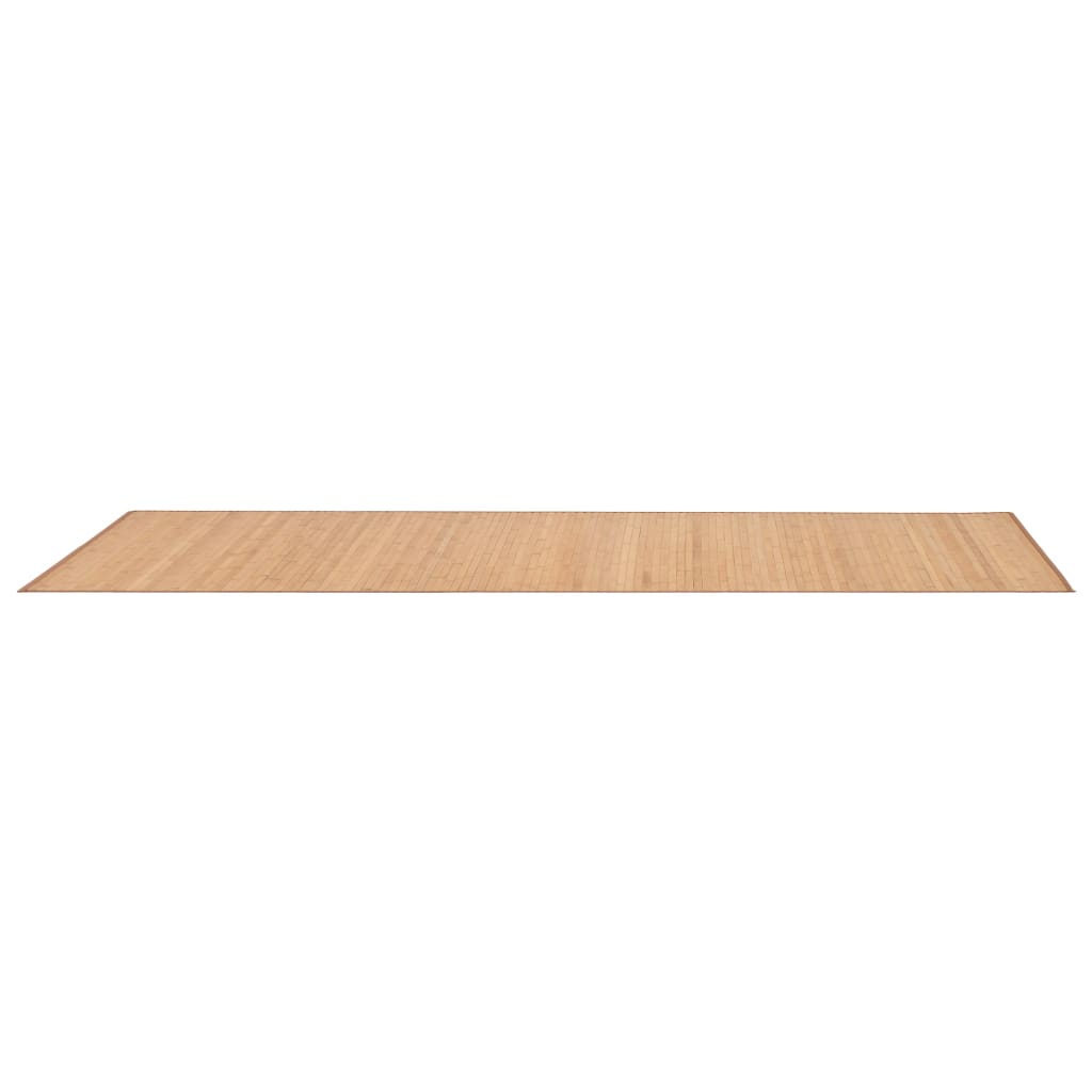Tapijt 80x300 cm bamboe bruin