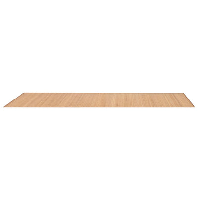 Tapijt 80x300 cm bamboe bruin