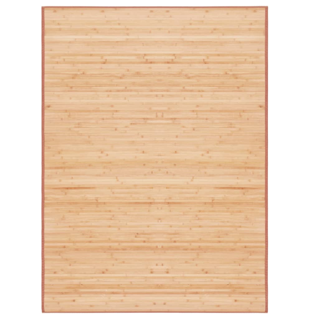 Tapijt 160x230 cm bamboe bruin