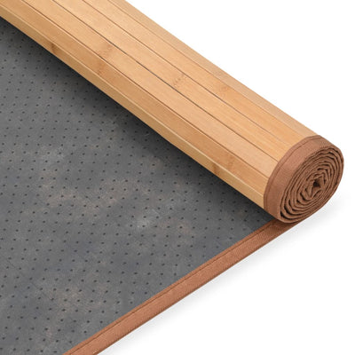 Tapijt 160x230 cm bamboe bruin