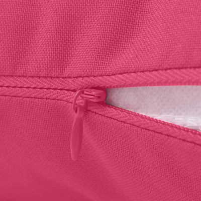 Buitenkussens 60x60 cm roze 2 st