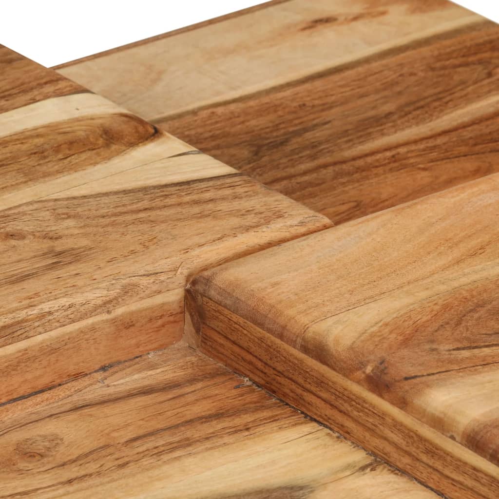 Salontafel 70x60x42 cm massief acaciahout
