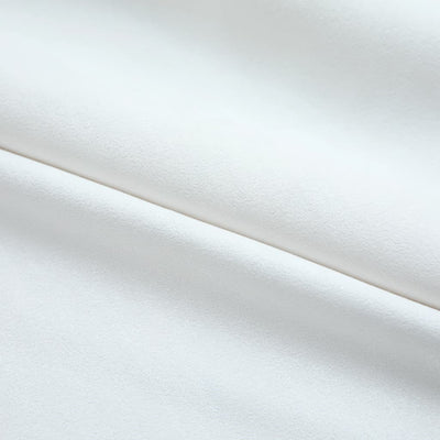 Gordijnen verduisterend met haken 2 st 140x245 cm gebroken wit
