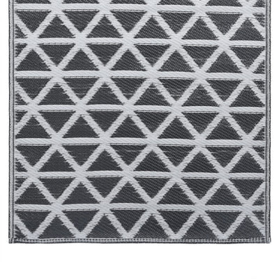 Buitenkleed 190x290 cm PP zwart