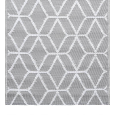 Buitenkleed 160x230 cm PP grijs