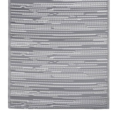 Buitenkleed 160x230 cm PP grijs