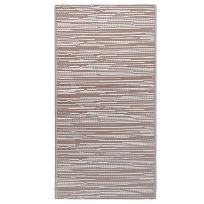 Buitenkleed 80x150 cm PP bruin