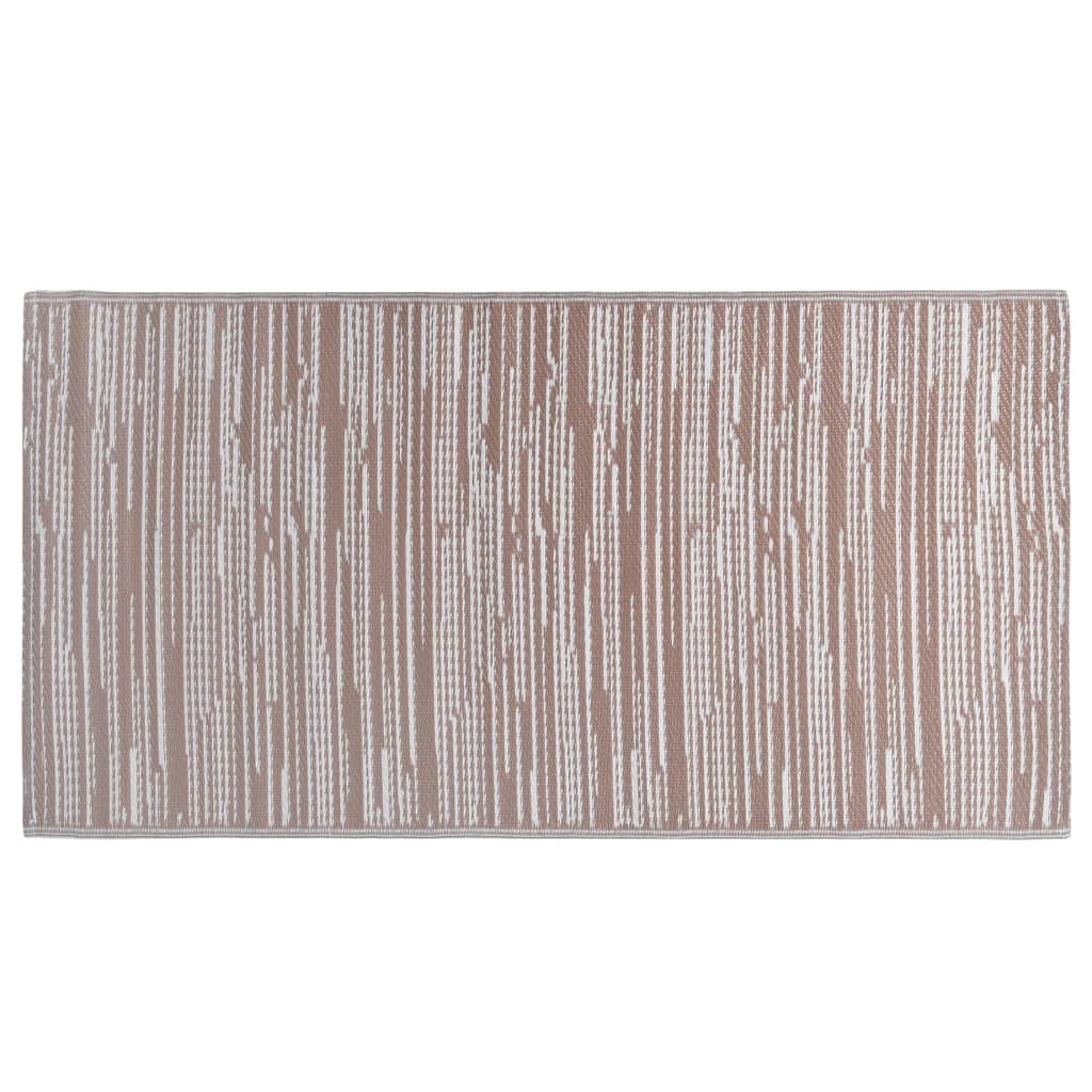 Buitenkleed 80x150 cm PP bruin