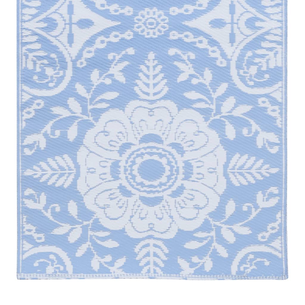 Buitenkleed 160x230 cm PP babyblauw