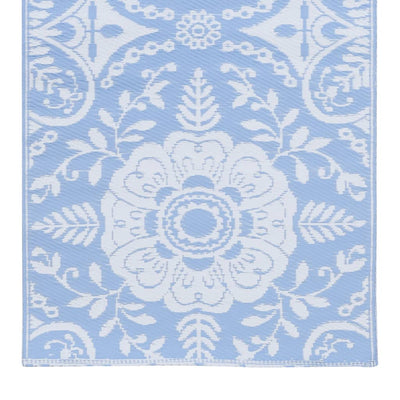 Buitenkleed 160x230 cm PP babyblauw