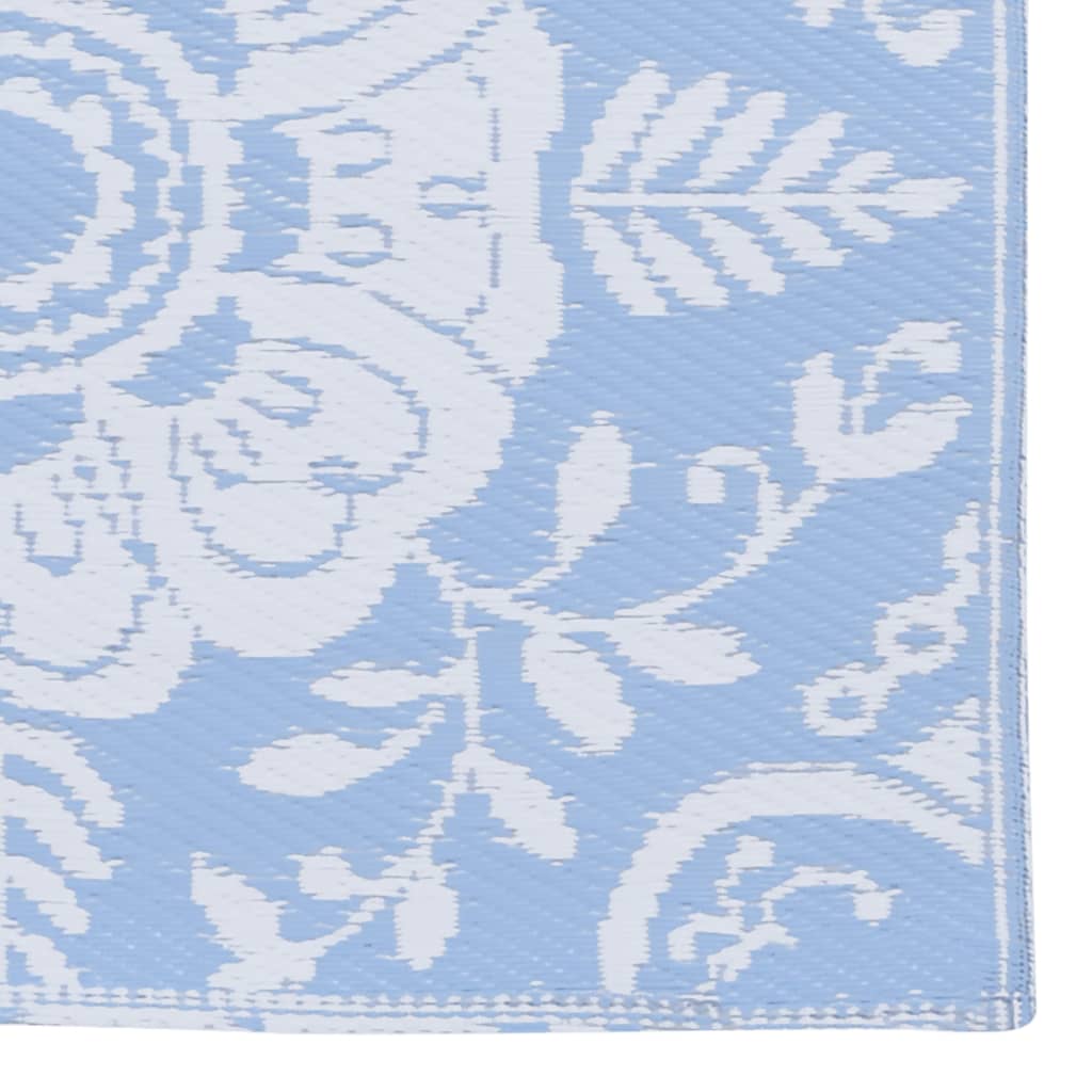 Buitenkleed 160x230 cm PP babyblauw