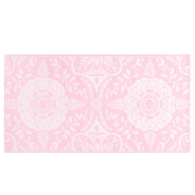 Buitenkleed 160x230 cm PP roze