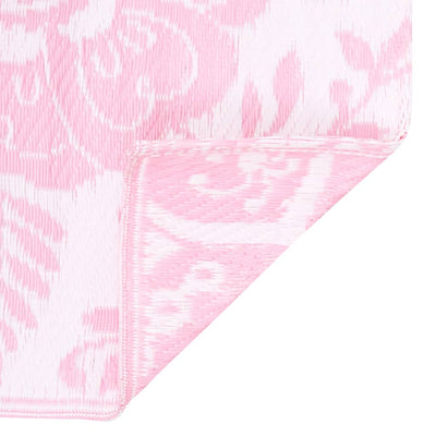 Buitenkleed 160x230 cm PP roze