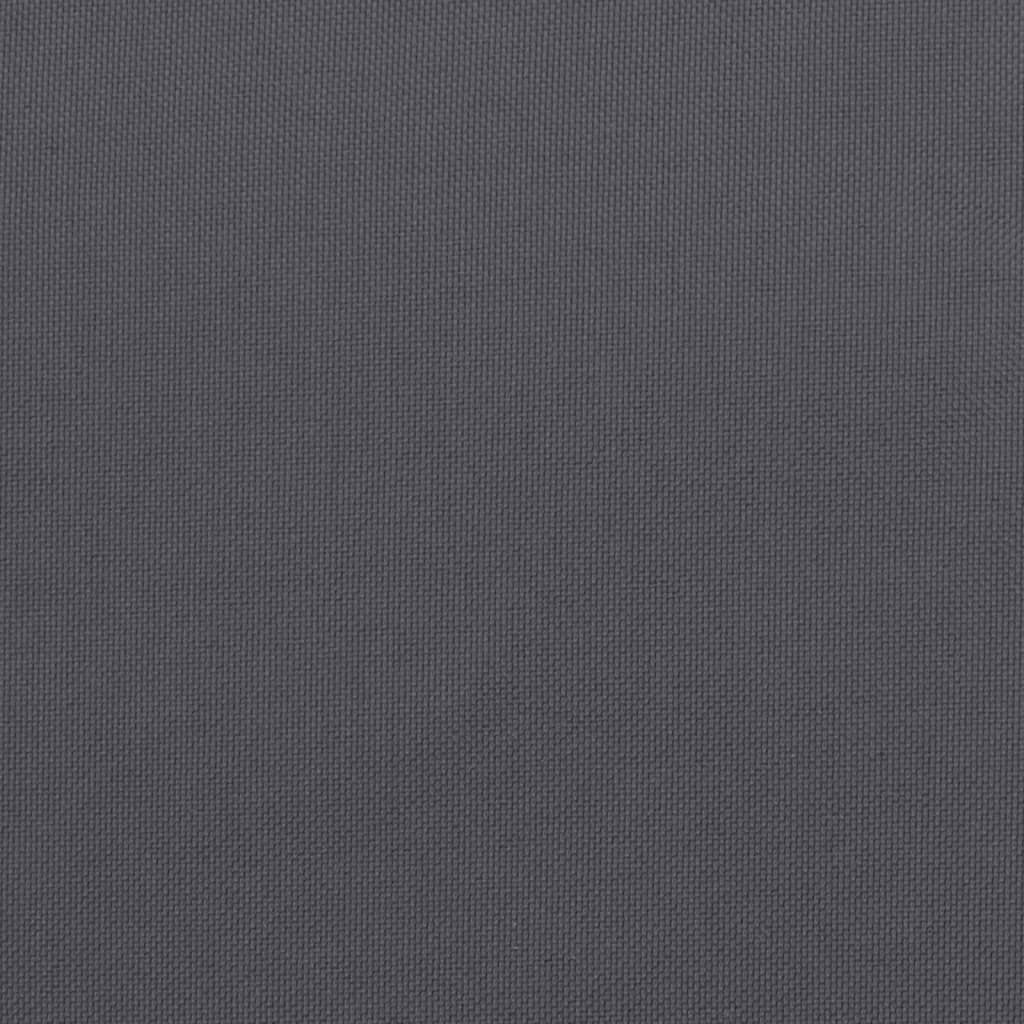 Sierkussens 4 st 40x40 cm stof antracietkleurig