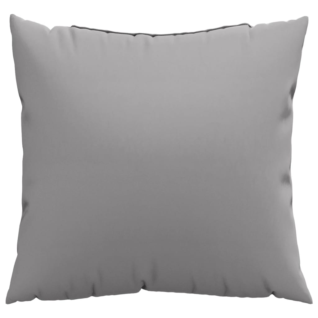 Sierkussens 4 st 40x40 cm stof grijs