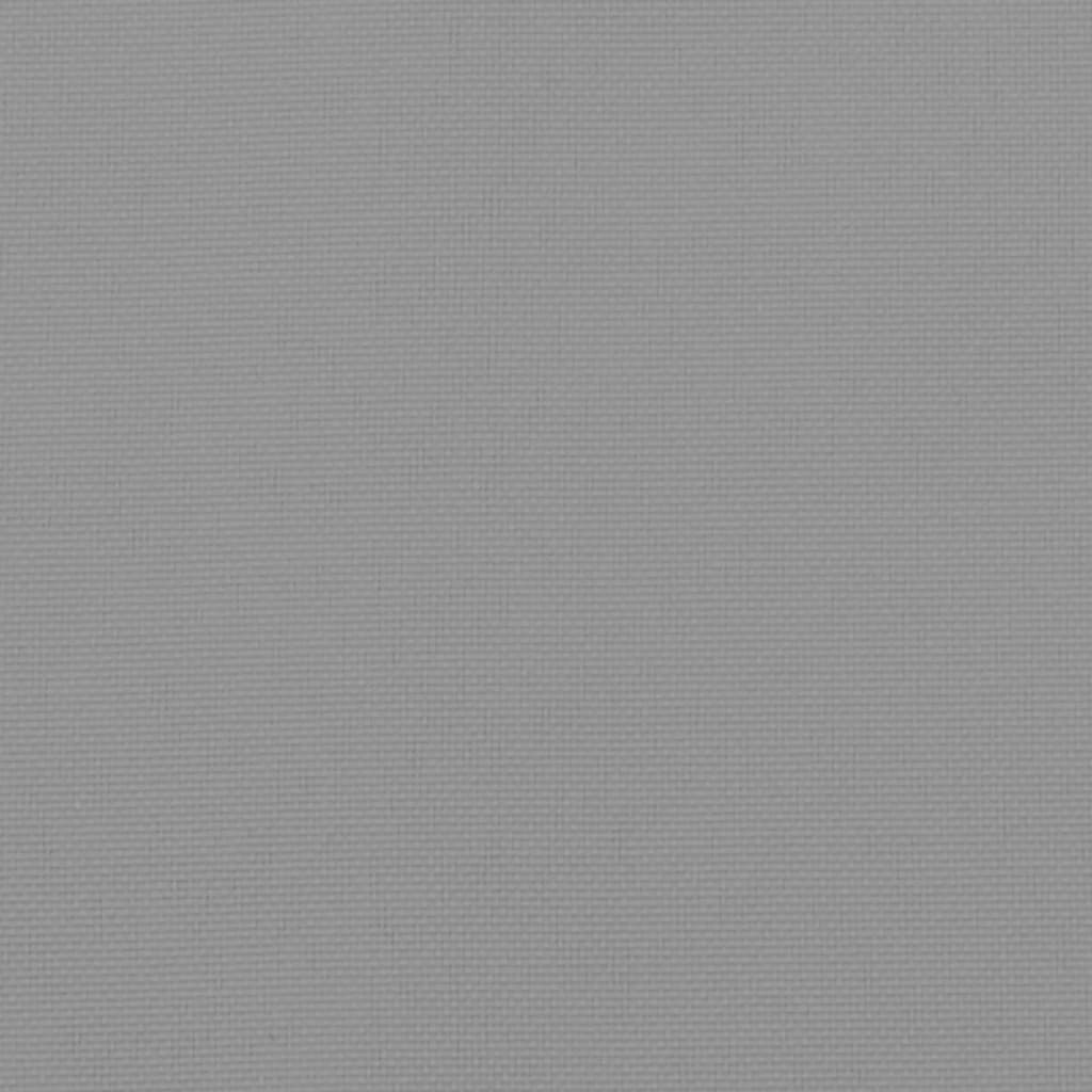 Sierkussens 4 st 40x40 cm stof grijs