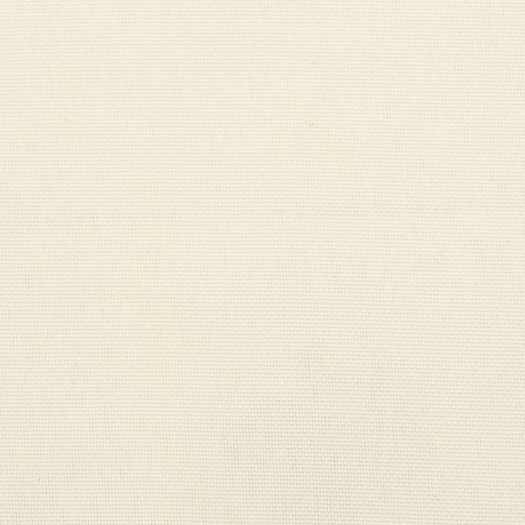 Sierkussens 4 st 40x40 cm stof crèmekleurig