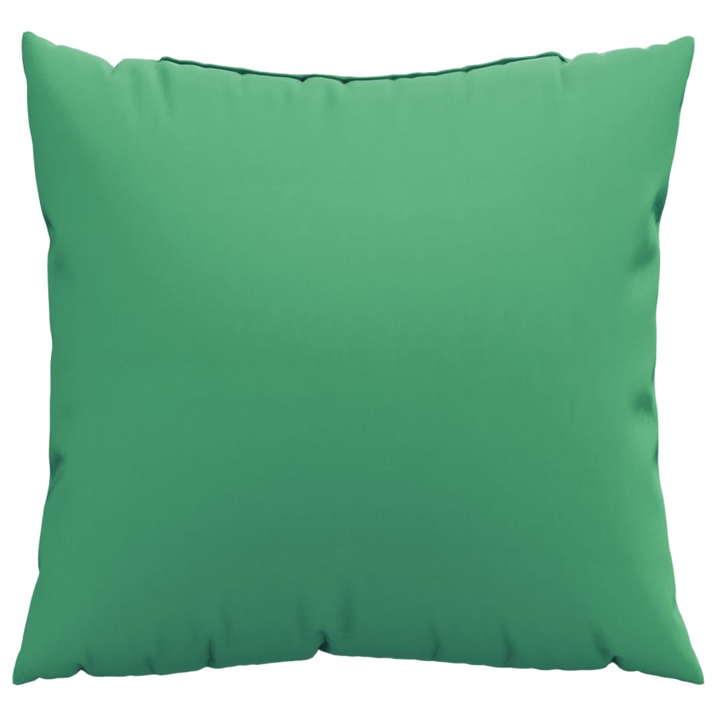 Sierkussens 4 st 40x40 cm stof groen