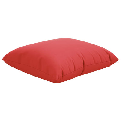 Sierkussens 4 st 40x40 cm stof rood