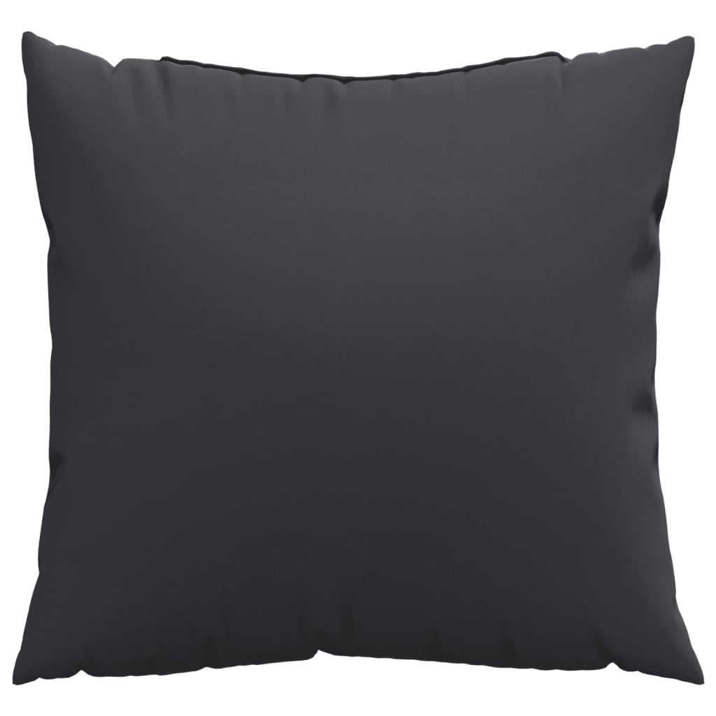 Sierkussens 4 st 40x40 cm stof zwart