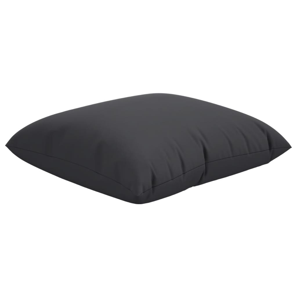 Sierkussens 4 st 40x40 cm stof zwart