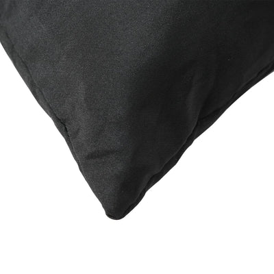 Sierkussens 4 st 40x40 cm stof zwart
