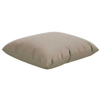 Sierkussens 4 st 40x40 cm stof taupe