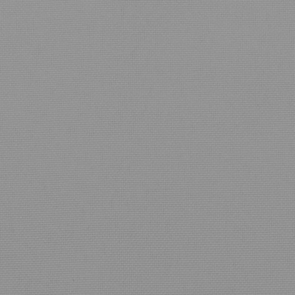 Sierkussens 4 st 50x50 cm stof grijs