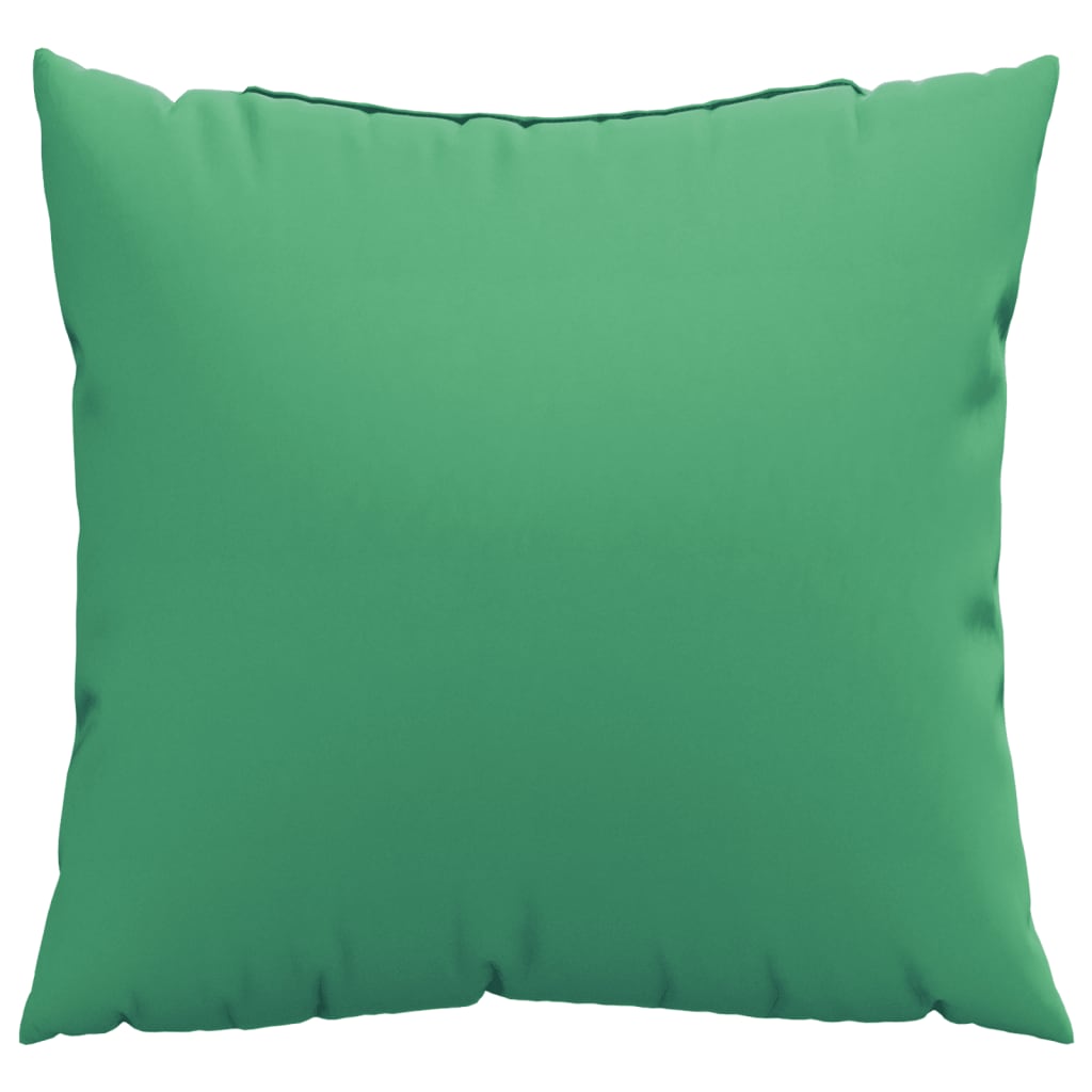 Sierkussens 4 st 50x50 cm stof groen